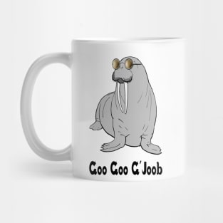 I am the Walrus button Mug